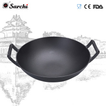 Kitchen cooking utensils cast iron chinese wok